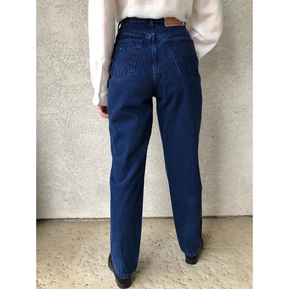 SOLD (DEPOP) VINTAGE High waisted Over-dyed jeans - Picture 2 of 4